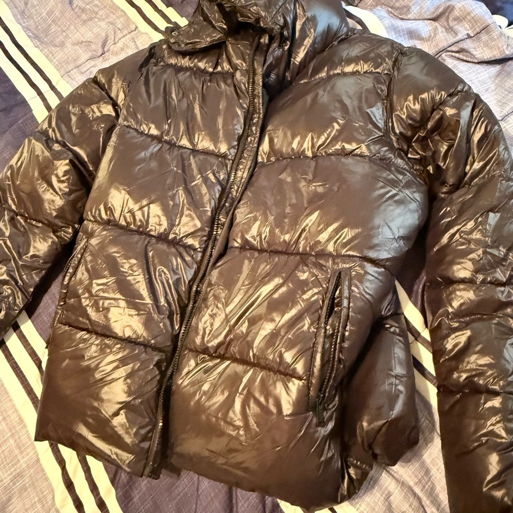 Men's Black Puffer Jacket